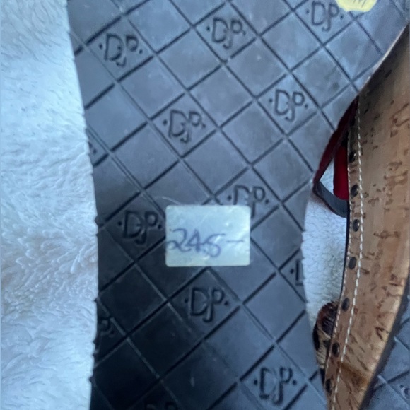 Donald J Pliner wedge sandals 6 1/2 - Picture 3 of 12